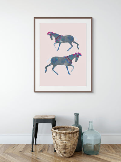 Circus Horse print